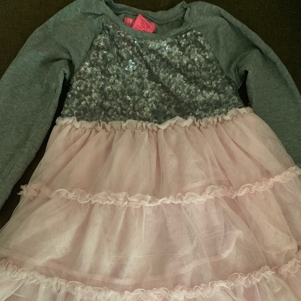 Two adorable pink dresses for one